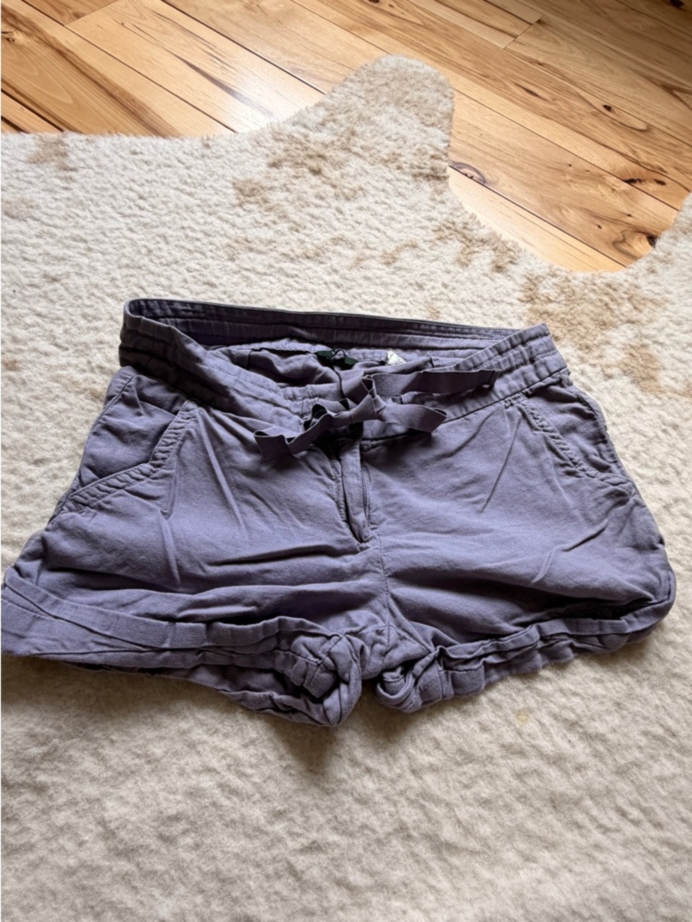 J.crew purple shorts size 2